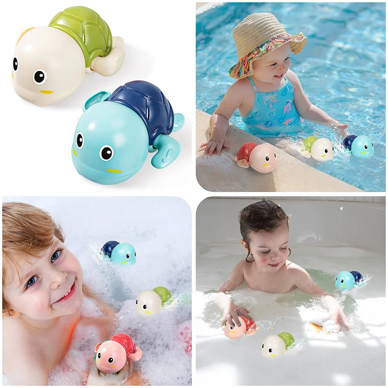 Baby Bathing Cute Swimming Turtle Whale Toy