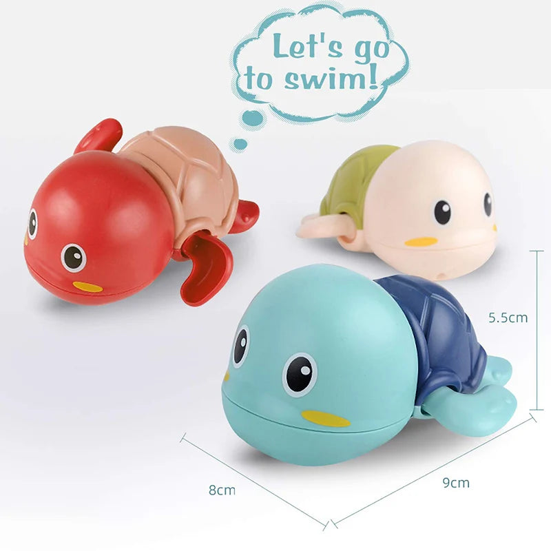 Baby Bathing Cute Swimming Turtle Whale Toy